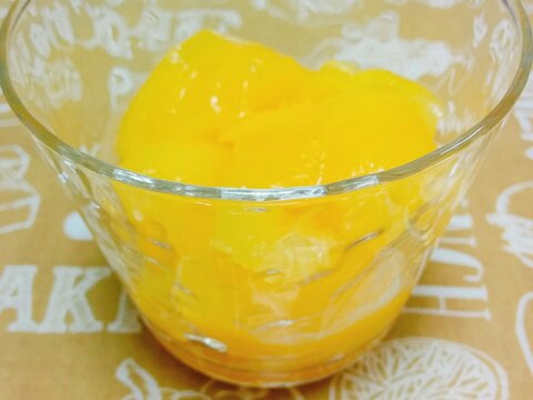 簡単 冷たいデザート オレンジゼリー レシピ 作り方 By あんごるぁうさぎ 楽天レシピ